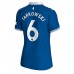 Everton James Tarkowski #6 Replika Hemma matchkläder Dam 2023-24 Korta ärmar